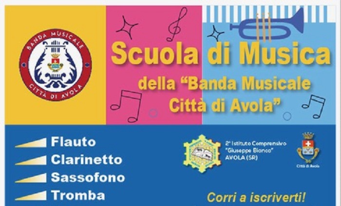 Scuola di Musica “Banda musicale Città di Avola”- Bonus musica e opportunità per le famiglie