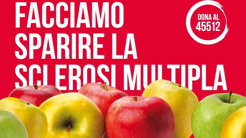 L’evento di informazione, di sensibilizzazione e di raccolta fondi -Torna “La Mela di AISM”