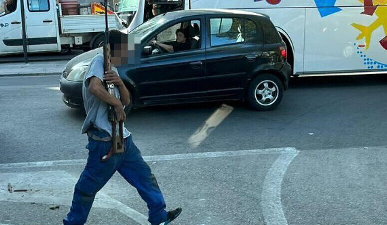 Palermo – Trovato l’uomo che girava con fucile, l’arma era giocattolo