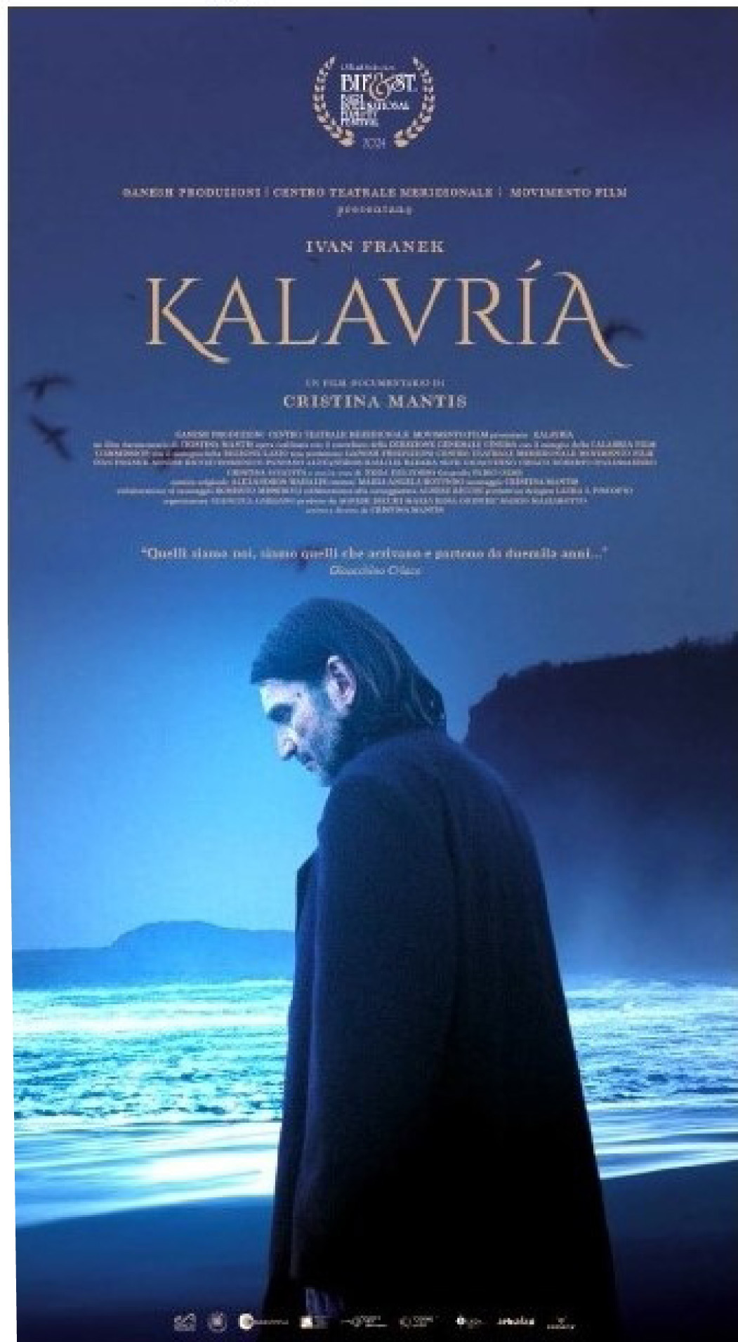 Roma, lunedi al cinema Farnense                        proezione del film KALAVRIA