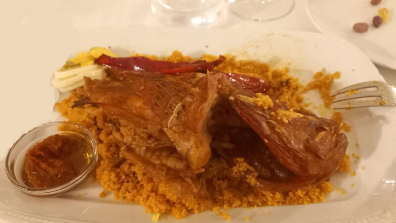 La prossima volta non ci lasceremo sorprende dal couscous di pesce. (Il couscous è una cosa seria)